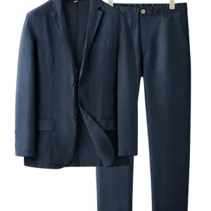 Conjunto informal de lino