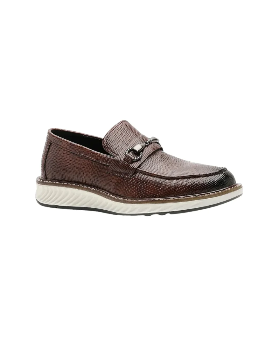 Mocasines de piel elegantes sin cordones - Imagen 2