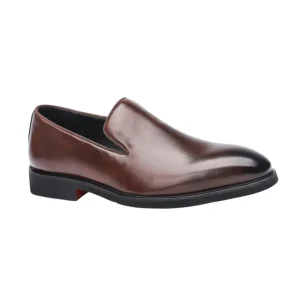 Zapatos de vestir elegantes de piel sin cordones