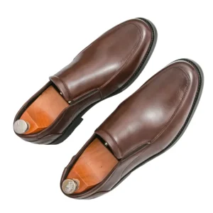 Mocasines elegantes de piel sin cordones