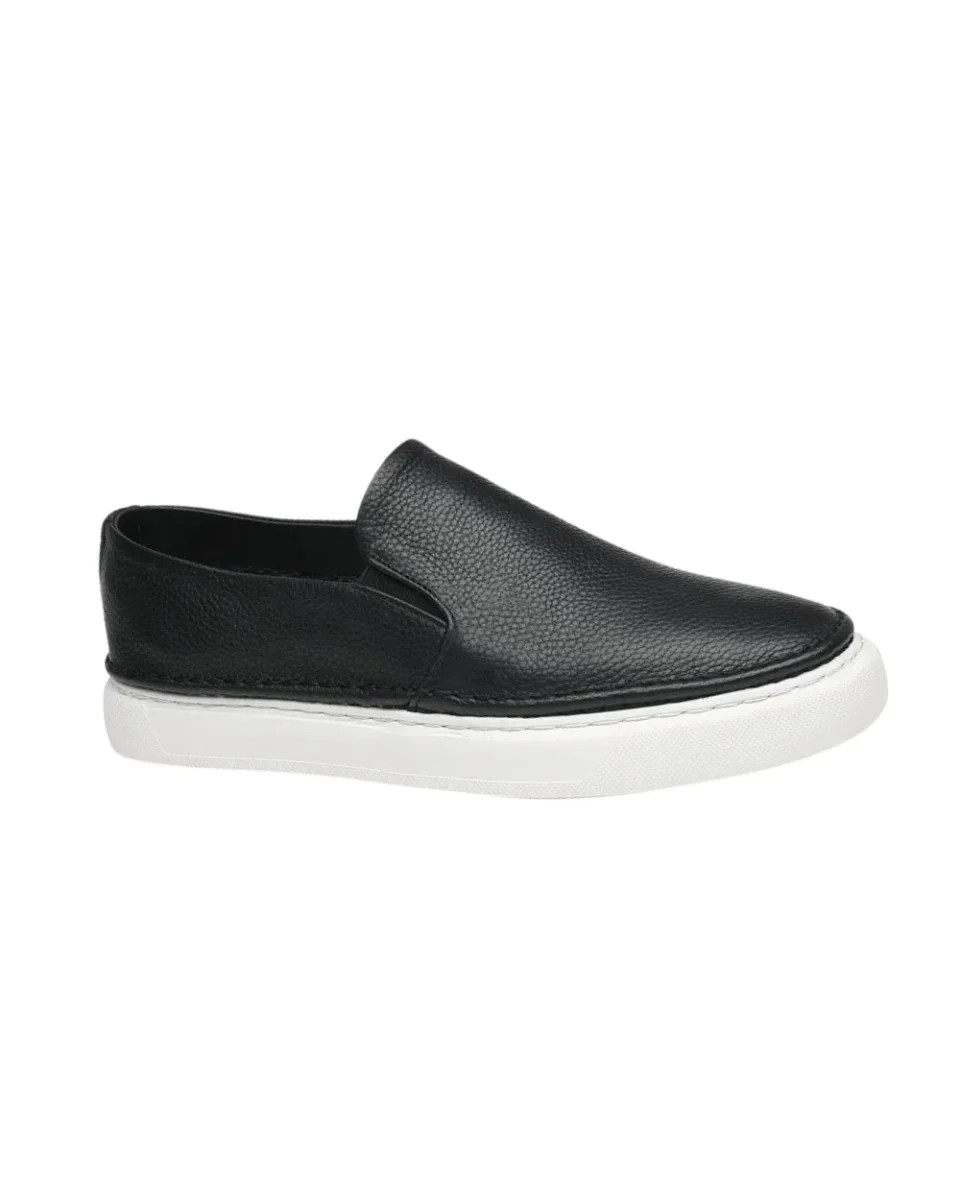 Zapatos elegantes de piel sin cordones