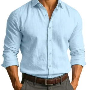 Camisa elegante de hombre
