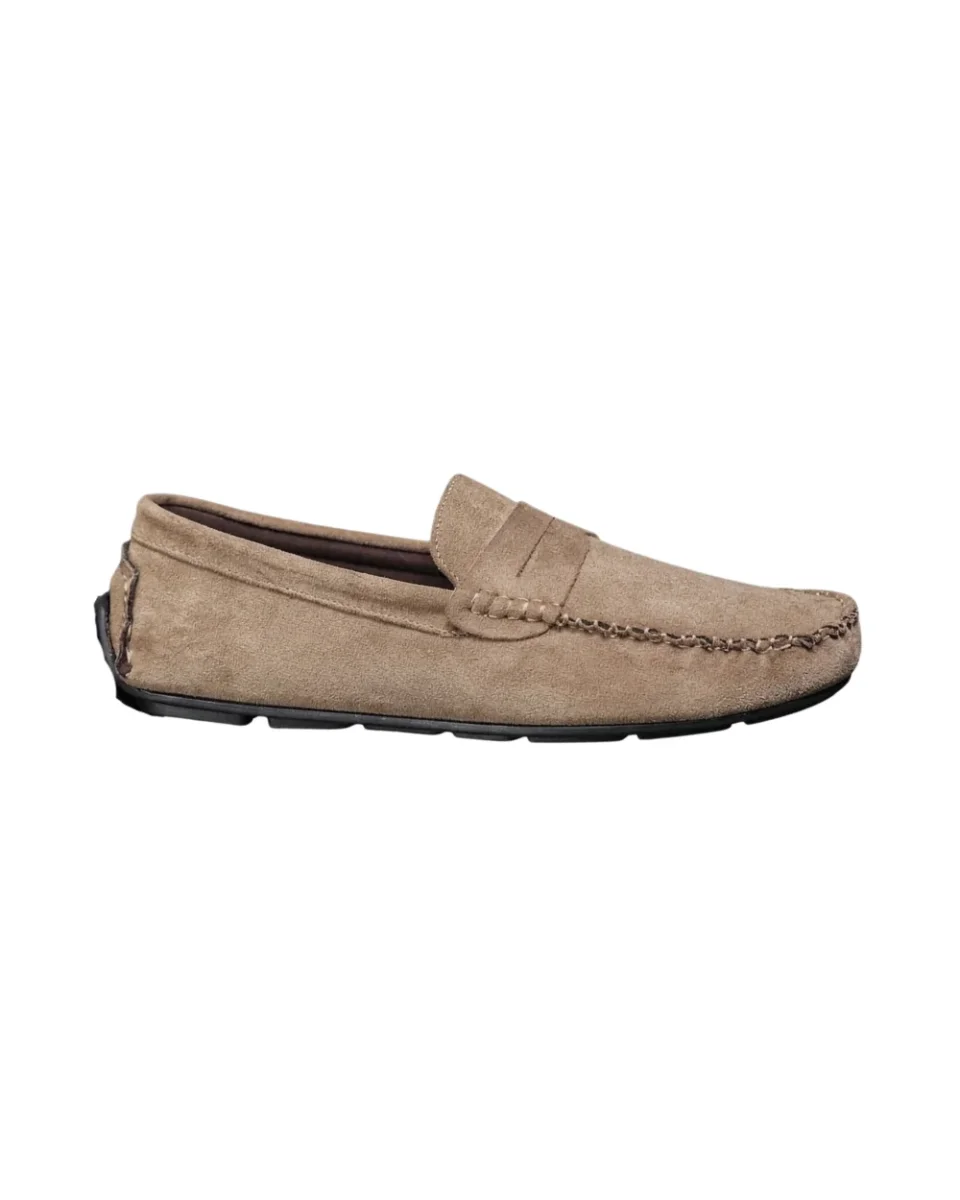 Mocasines tipo «boat» elegantes de ante - Imagen 2