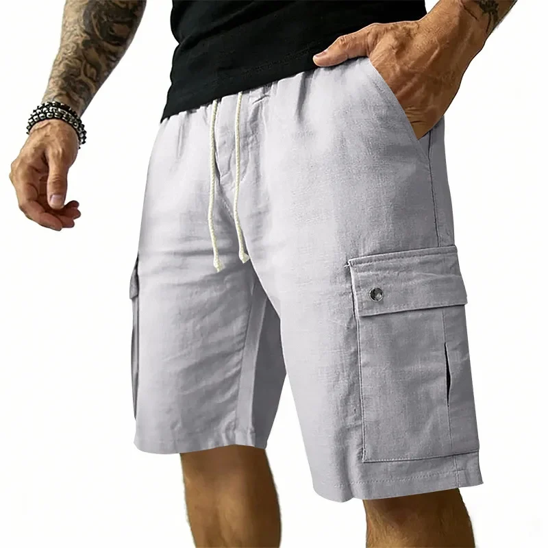 Pantalones cortos cargo elegantes - Imagen 6
