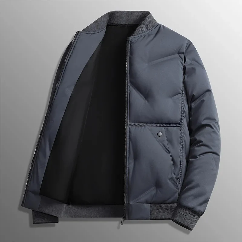 Elegante chaqueta de béisbol de algodón - Imagen 3