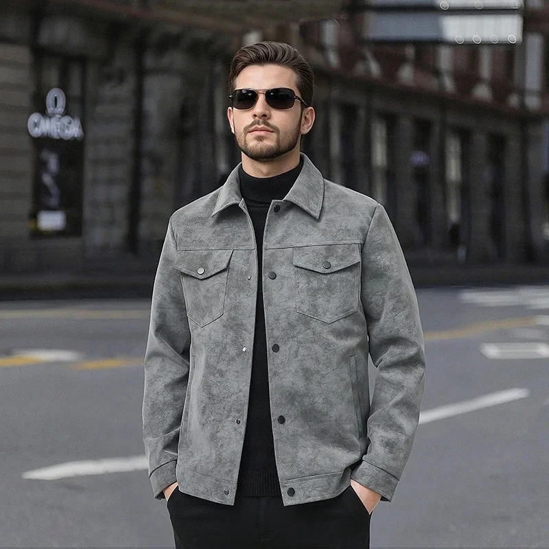 Chaqueta de ante de alta calidad - Imagen 4