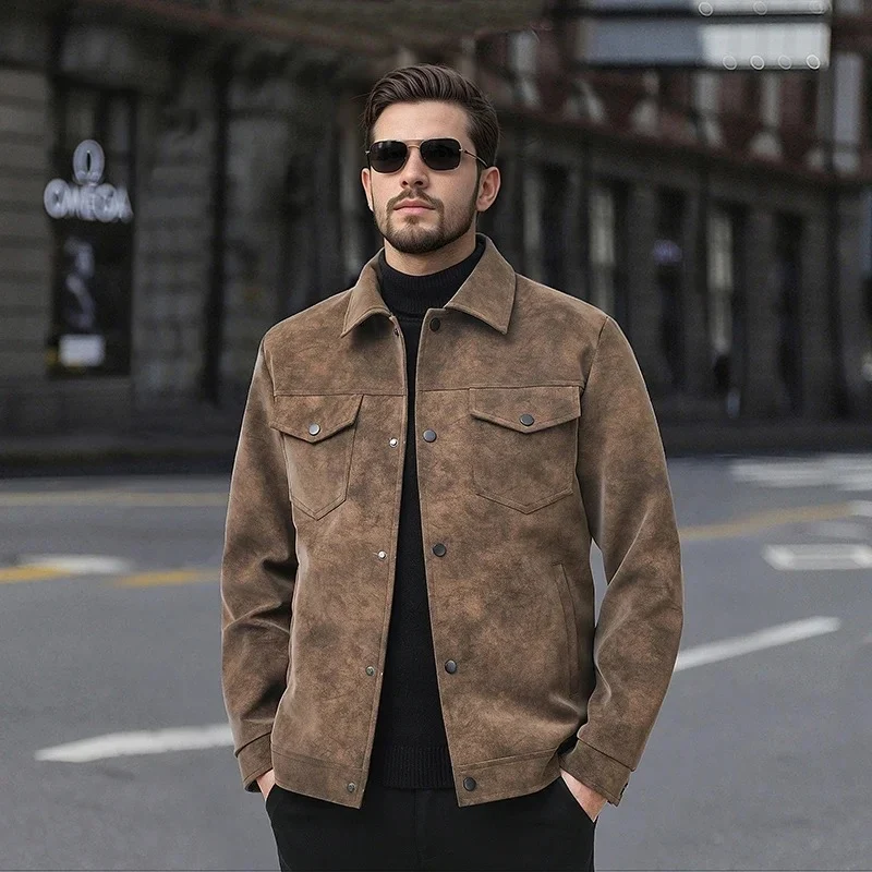 Chaqueta de ante de alta calidad - Imagen 5