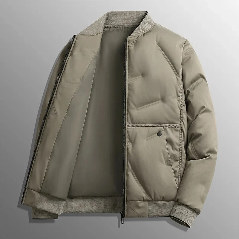 Elegante chaqueta de béisbol de algodón - Imagen 4