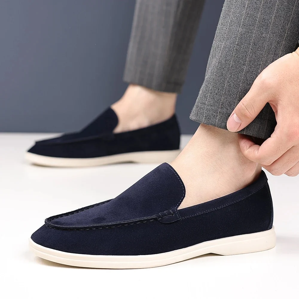 Mocasines de ante de lujo - Imagen 8