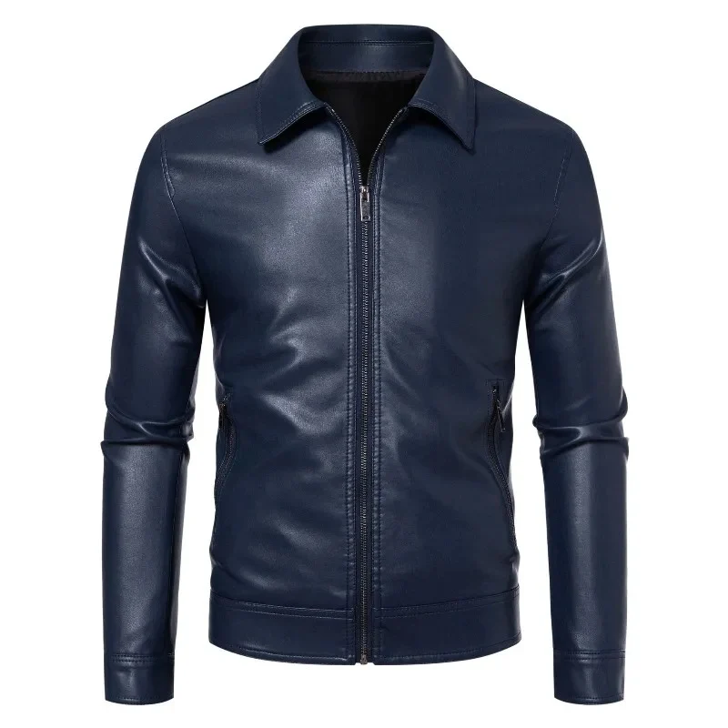 Chaqueta de cuero informal de estilo ejecutivo - Imagen 4