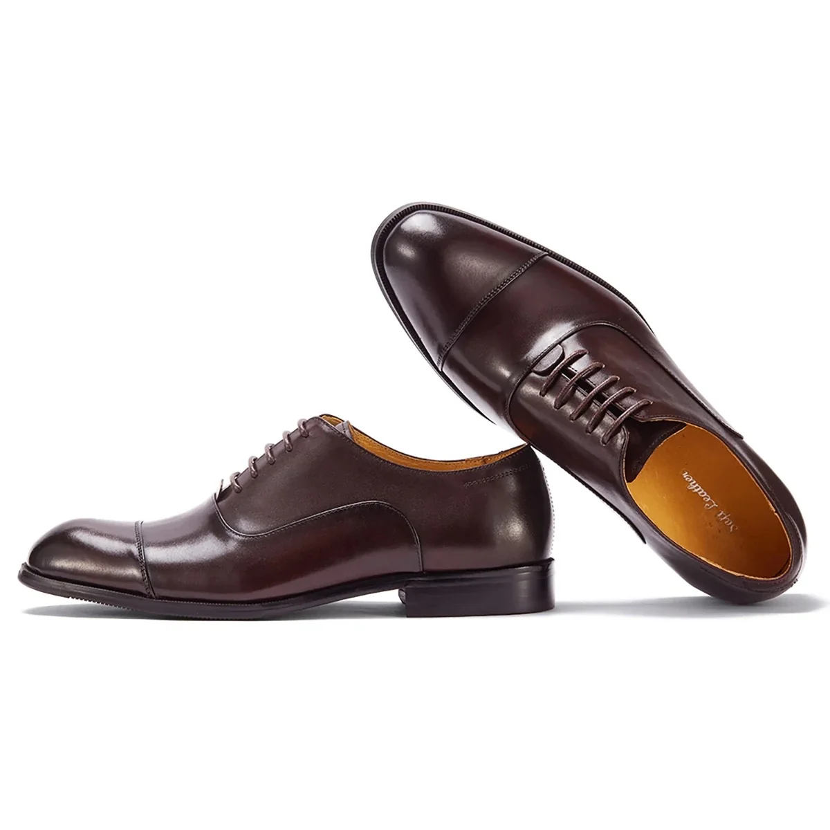Zapatos Oxford de piel de primera calidad - Imagen 8