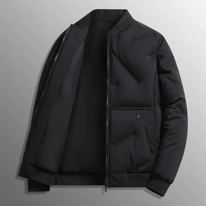 Elegante chaqueta de béisbol de algodón - Imagen 5