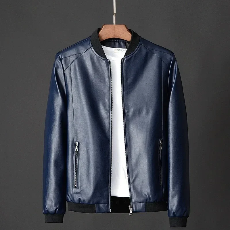 Chaqueta de motero de cuero - Imagen 3