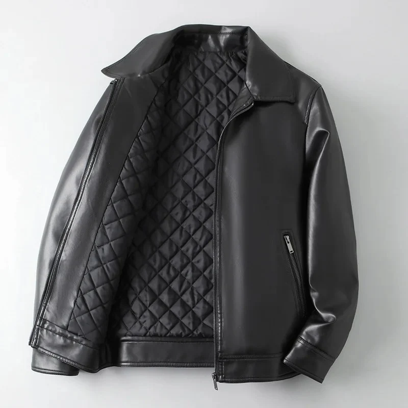 Chaqueta de cuero informal de estilo ejecutivo - Imagen 7