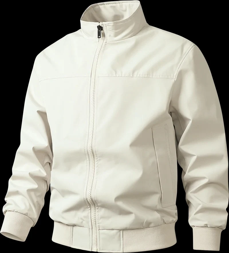 Chaqueta bomber elegante cortavientos - Imagen 6