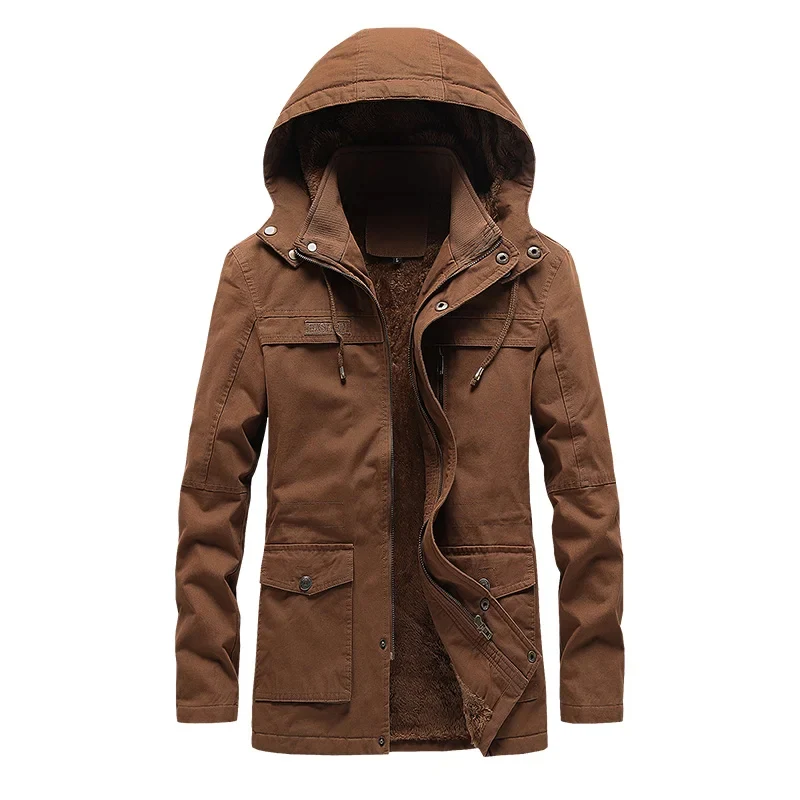 Chaqueta de invierno informal de algodón - Imagen 3