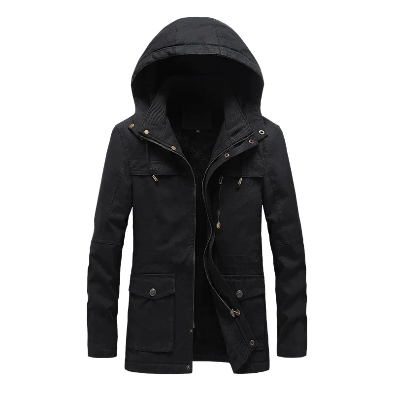 Chaqueta de invierno informal de algodón - Imagen 4