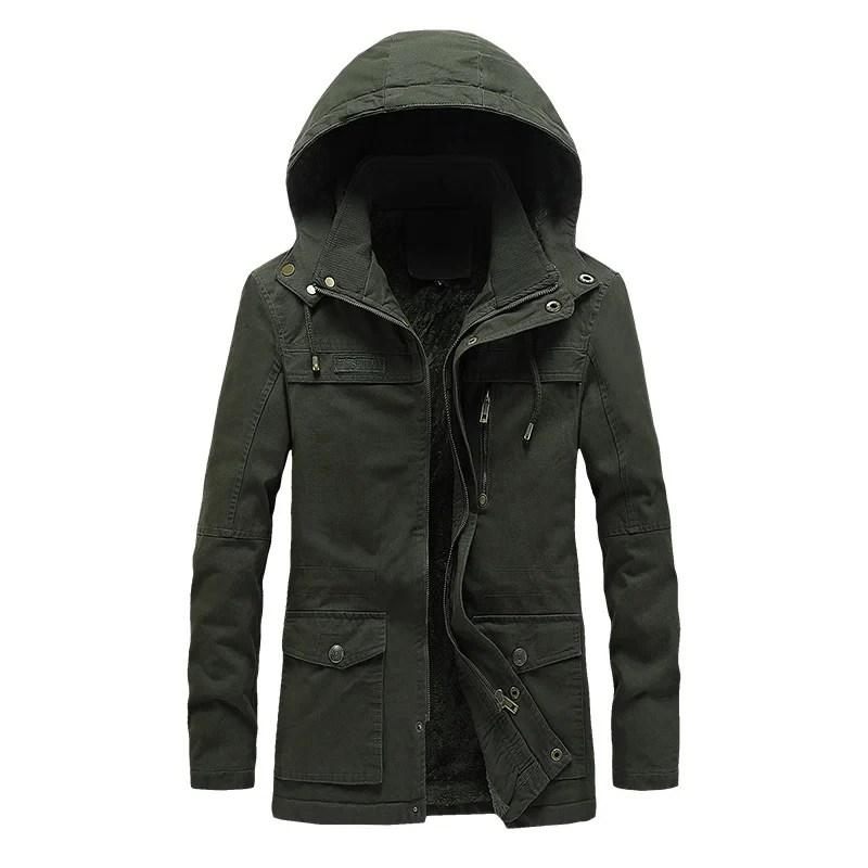 Chaqueta de invierno informal de algodón - Imagen 5