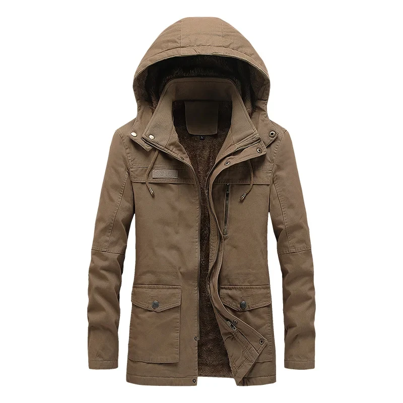 Chaqueta de invierno informal de algodón - Imagen 6
