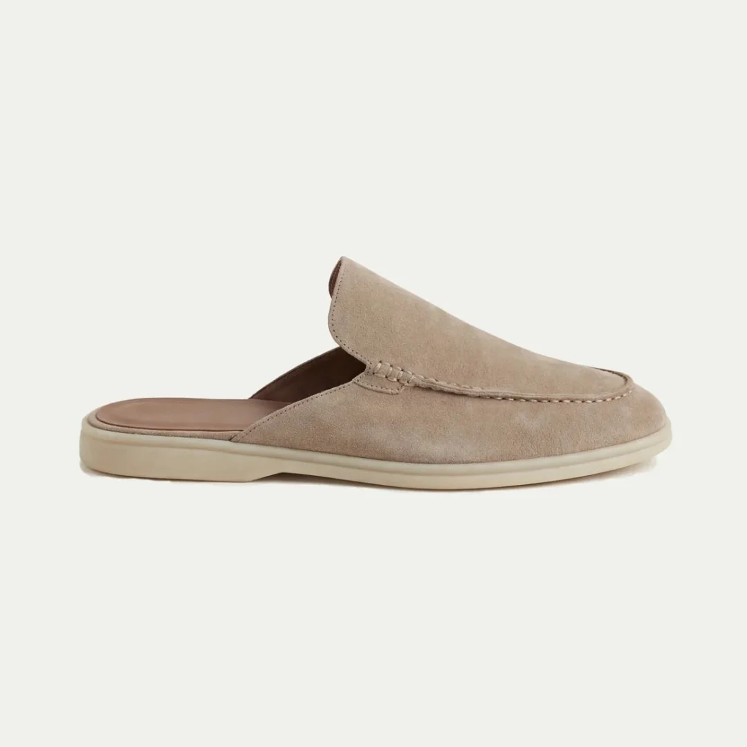 Elegantes sandalias de ante - Imagen 3