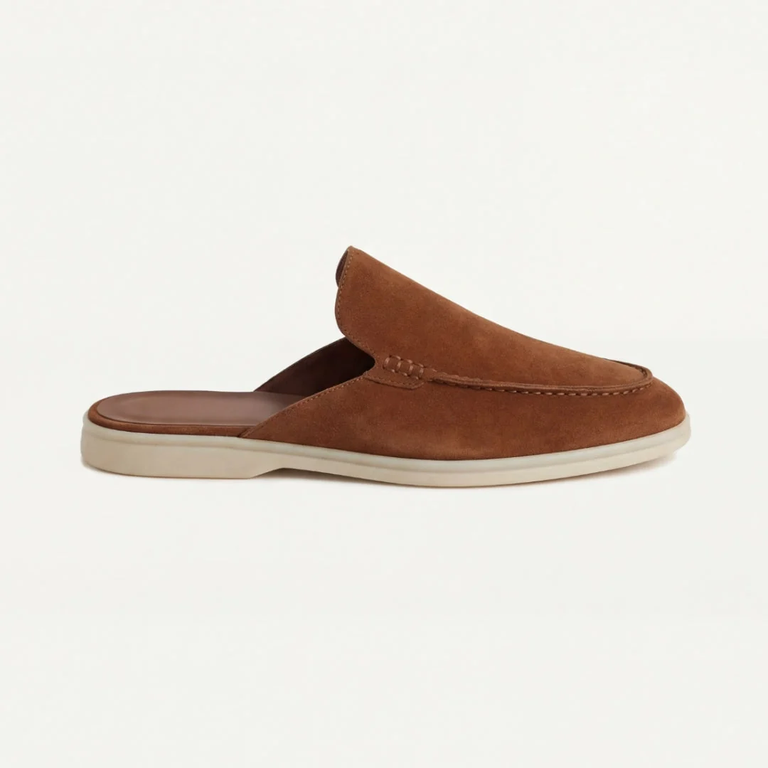 Elegantes sandalias de ante - Imagen 9