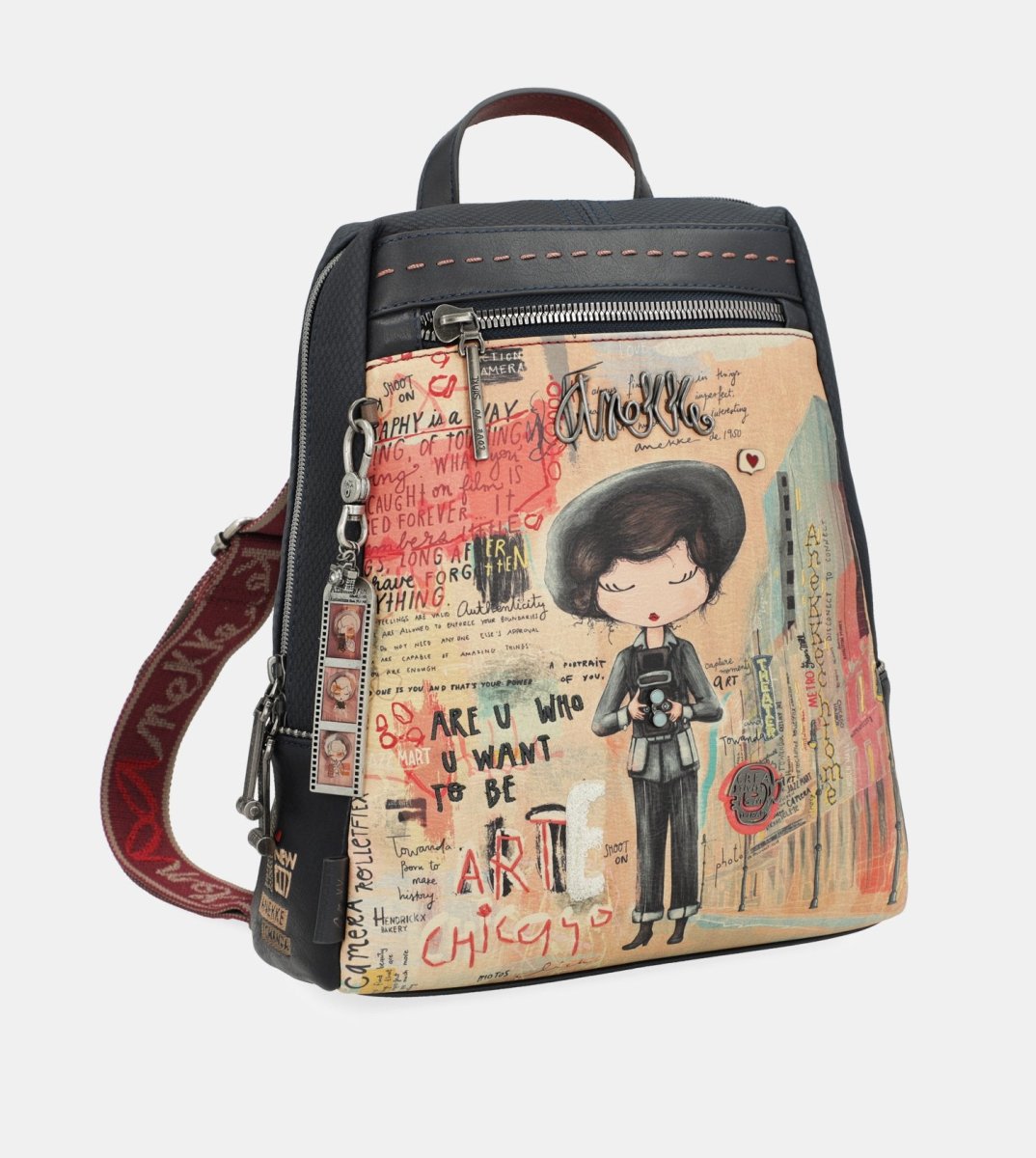Mochila de paseo Anekke City Art 33805-018 - Imagen 2