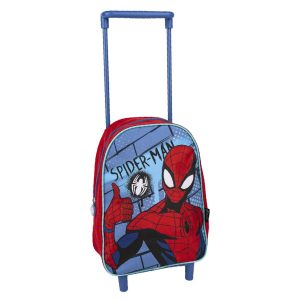 Mochila Infantil Trolley Escolar Spiderman 4394