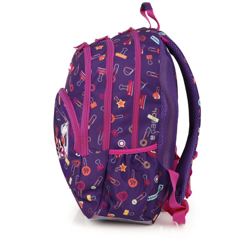 Mochila escolar 3 departamentos Gabol Diary 232840 - Imagen 3