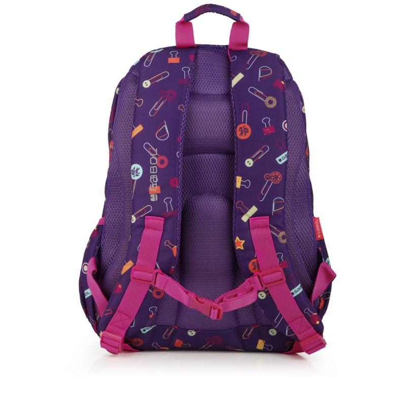 Mochila escolar 3 departamentos Gabol Diary 232840 - Imagen 4