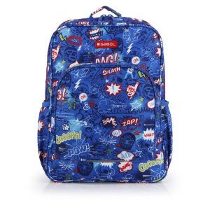 Mochila escolar Gabol Bang comic 224900