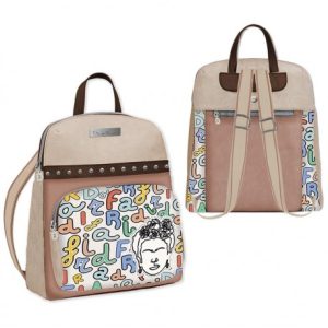 Mochila Frida Kahlo Grafos K23-4637