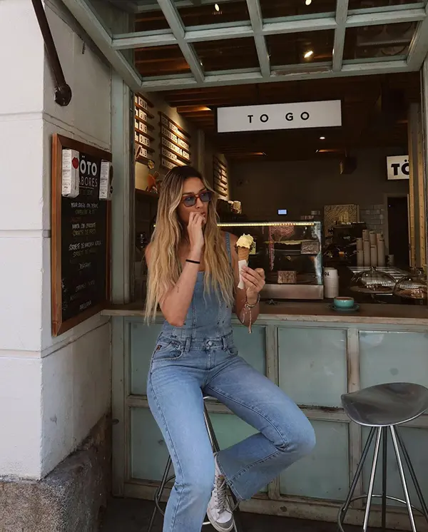 "Cindy Carine” mono denim Lois - Imagen 4