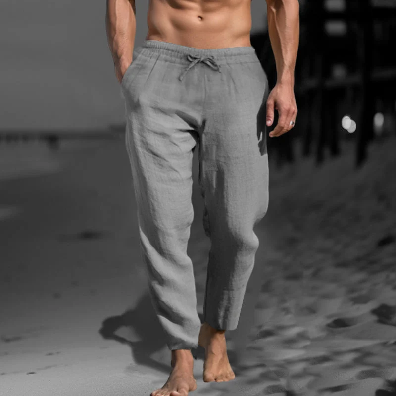 Pantalones de lino Corfu - Imagen 4