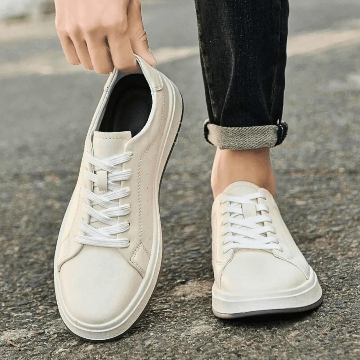 Zapatos de cuero italianos - Imagen 7