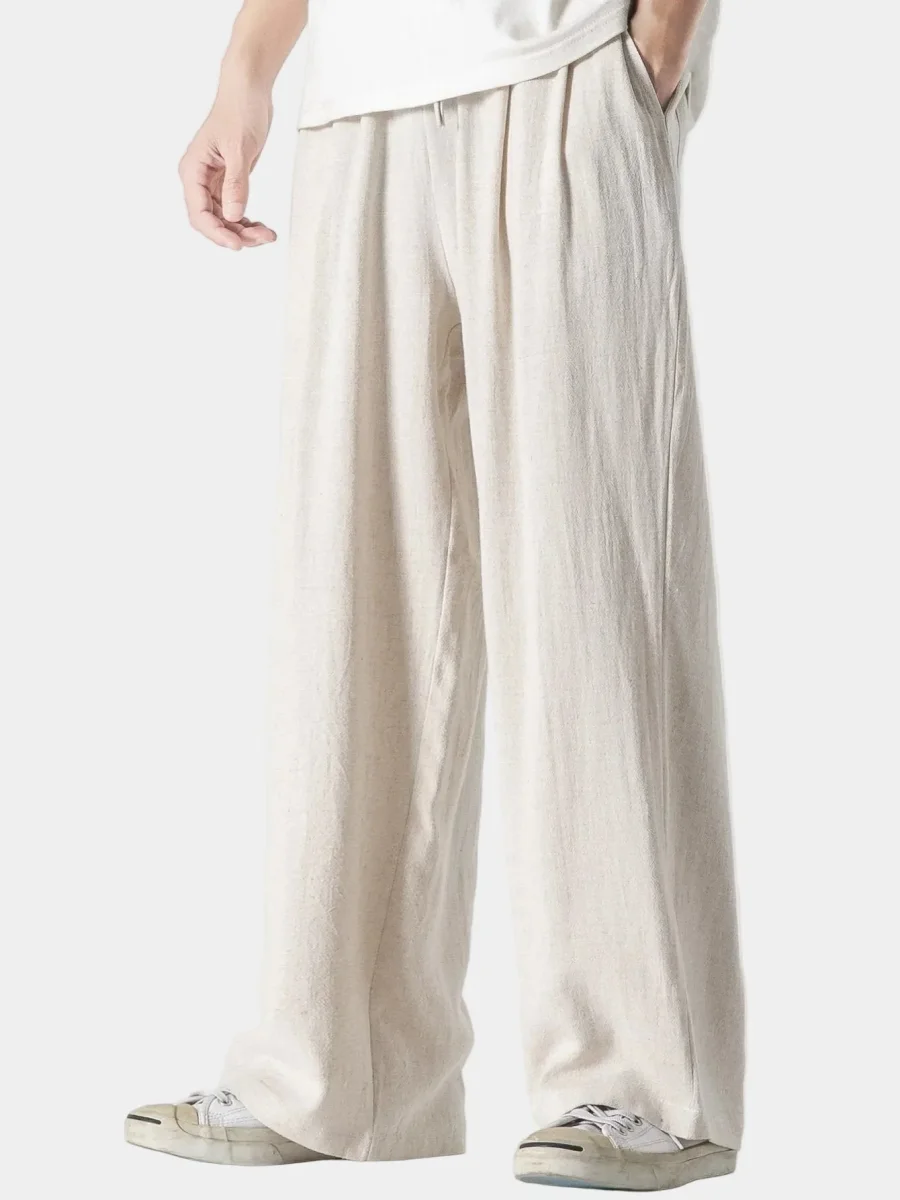 Pantalones informales de lino - Imagen 3