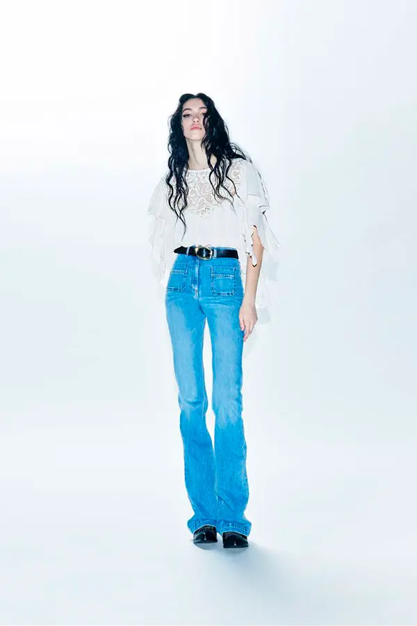 "Isa flared" pantalón (jeans) Aniye BY