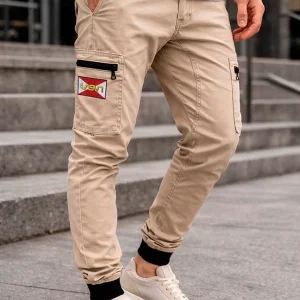 "Red Jogger cargo beige" pantalón LaSal
