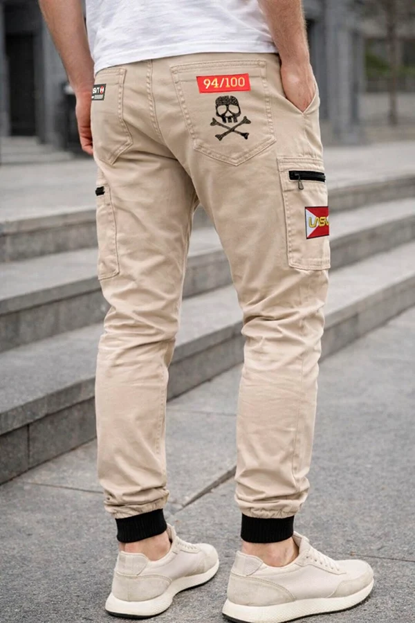 "Red Jogger cargo beige" pantalón LaSal - Imagen 3