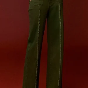 "Green square" pantalón jeans Minueto