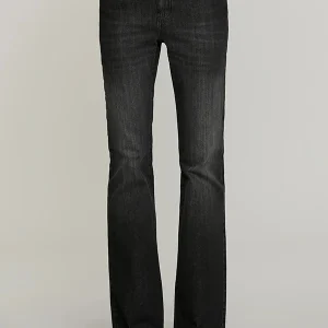 "Schiffer negro" pantalón jeans Relish
