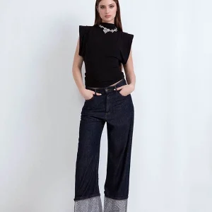 "Strass" pantalón jeans Odi et Amo