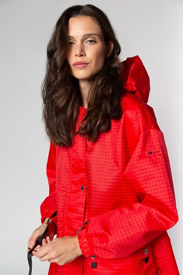 "Pitaya" parka gabardina Dichi - Imagen 3