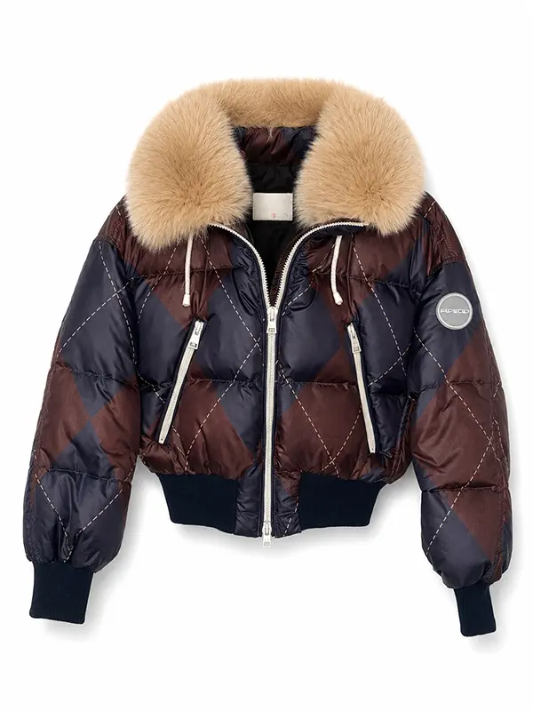 "Delibes" chaquetón plumas (pelo disponible dos colores) Flo & Clo - Imagen 4
