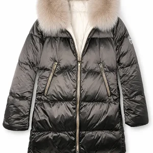 "Vivaldi" abrigo plumas (reversible topo/crudo) Flo & Clo