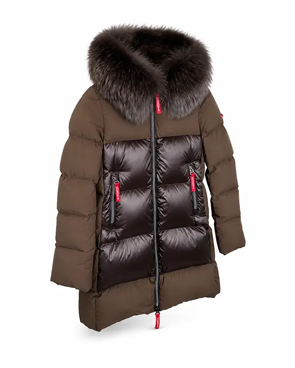 "Steffi marrón" chaquetón Dichi - Imagen 7
