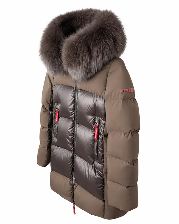 "Steffi marrón" chaquetón Dichi - Imagen 8