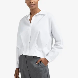 Blusa de popelina con detalles YAYA