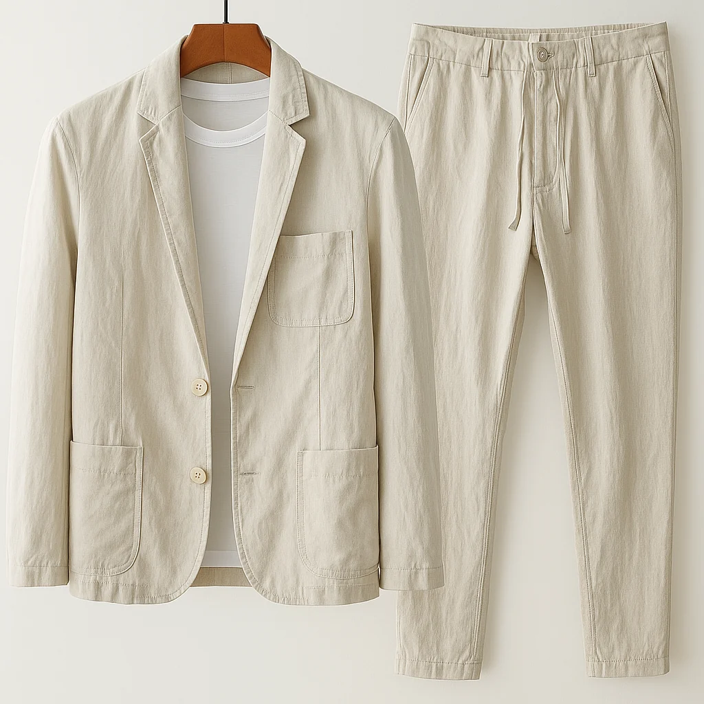 Conjunto informal de lino - Imagen 3