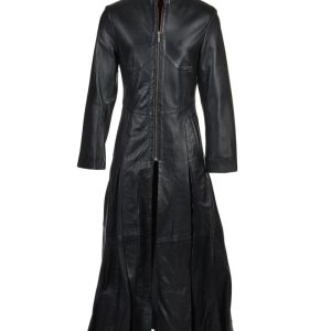 Abrigo de piel auténtica Nyla Gothic