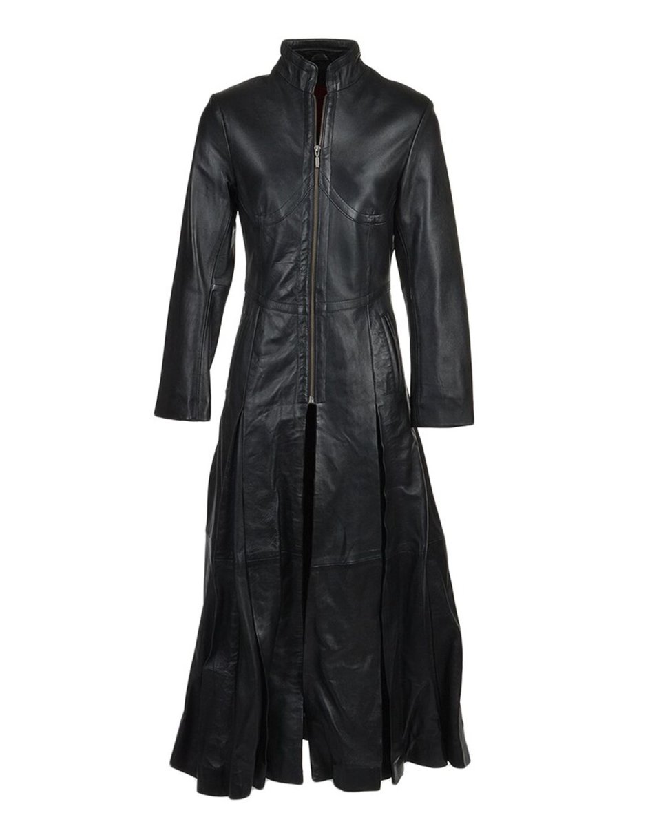 Abrigo de piel auténtica Nyla Gothic